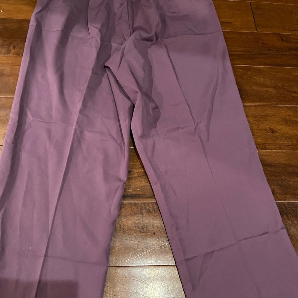 Alfred Dunner Women’s Plum Dress Pants